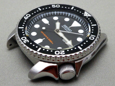 SKX007 ブラックボーイのカスタム（その2：比較編） - 趣味の古時計