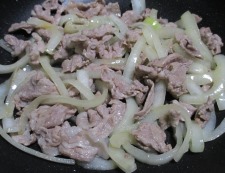豚キムチ炒め　調理④