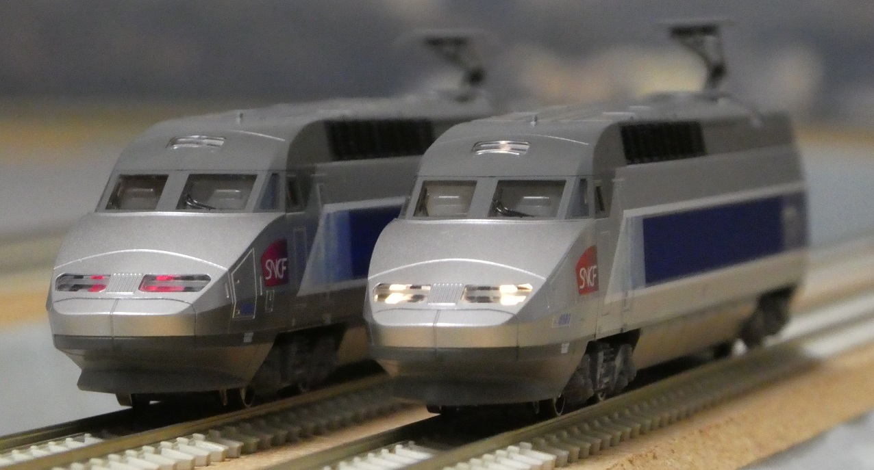 KATO TGV Reseau (レゾ)入線 | 川崎駅 レイアウト製作日誌