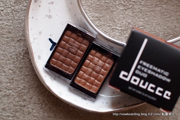 Doucce　Freematic Eye Shadow Duo　使い方感想ブログ