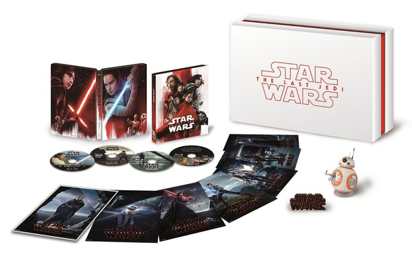 スター・ウォーズ／最後のジェダイ プレミアムBOX スチールブック Star Wars: The Last Jedi steelbook