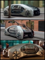 Renault EZ-GO Concept ルノー イージーゴー 完全自動運転タクシー