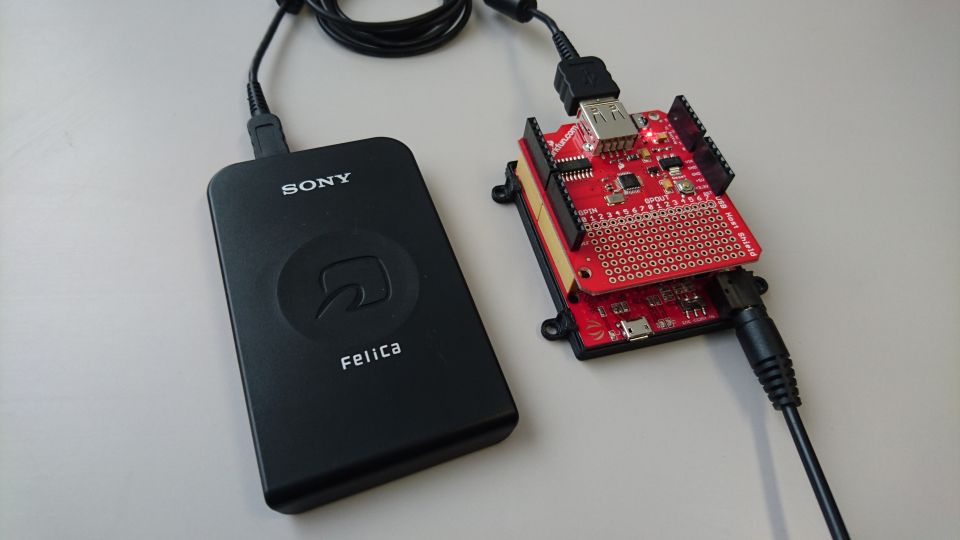 Arduino で NFC（PaSoRi）を使ってみた - DIYer
