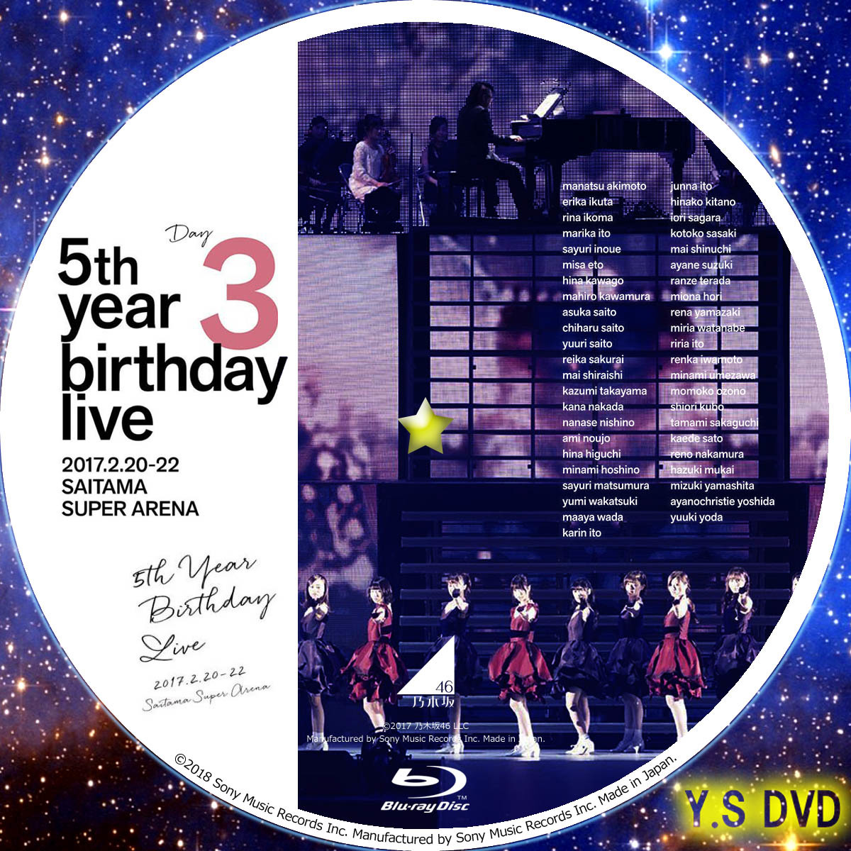 人気特価 YEAR 乃木坂46/5th BIRTHDAY DVD LIVE - ミュージック - alrc 
